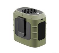 Ventola da campeggio con forte vento, batteria da 8000 mAh e uso multifunzionale (ciano)