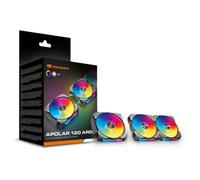 Ventola da Case Cougar Apolar 120 Ø 12 cm Nero ARGB