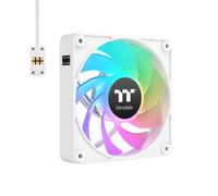 Thermaltake CT120 EX Reverse ARGB Sync PC Cooling Fan, 120mm, Bianco - Kit 3 Pezzi CL-F194-PL12SW-A