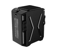 Ventola da cintura portatile | 3 velocità di raffreddamento personale | Forte Flusso D'aria 8000 mAh Ventola da cintura a clip, per lavoro, campeggio, escursionismo, corsa, arrampicata