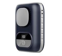 Ventola da esterno da 10500 giri/min, 4000 mAh, 40 ore, da collo/indossabile, con display digitale a 5 velocità, ricarica rapida USB-C, flusso d'aria 14 m/s e raffreddamento a 24 ℃, 30 dB ultra