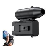 Ventola da indossare sotto la camicia | Con Flusso d'Aria Potente e Luce, 6 Velocità, 3600mAh,Assistente per il lavoro all'aperto, ventola da cintura | per escursionismo backpacking arrampicata cammin