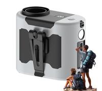 Ventola Da Viaggio Portatile - Ventola Della Cintura Indossabile Con Impostazioni A 5 Velocità | Accessorio Di Raffreddamento Silenzioso Del Flusso D'aria Ottimizzato Per Campeggio All'aperto, Viaggi,