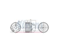 Ventola D'Aria Abitacolo Per Ford C-max II Focus III Grand Kuga Tourneo Transit
