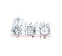 Ventola D'Aria Abitacolo Per Hyundai Bayon i20 Active Hatchback Van 97126C8000