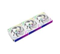 Ventola del radiatore del telaio WF-3, ventola di raffreddamento ARGB 120x120x25mm(White REGULAR)