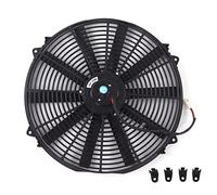 Ventola del Radiatore di Raffreddamento Elettrico Sottile Ventola di Raffreddamento per Radiatore Elettrico Push Pull Universale da 16 Pollici 24V 120W per Camion per Auto RV