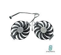 Ventola Della Scheda Grafica 2er Set 95mm per ASUS Geforce RTX 3070 Oc, 3060 Ti