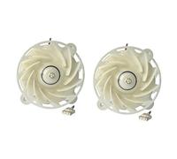 Ventola dell'evaporatore da 2 pezzi for W39005 e DA31-00342A | Confezione da due for la circolazione dell'aria del congelatore attraverso le serpentine del radiatore T33C.