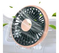 Ventola di alimentazione USB, ventilatore per auto, ventilatore di uscita dell'aria per auto USB, piccolo dispositivo di raffreddamento con dispositivo di ventilazione automobilistica leggero per