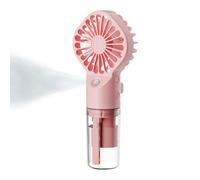 Ventola Di Brincas - A Mano Ricaricabile, Raffreddatore Spray Da Viaggio | Ventole Mini Eleganti Con Flusso D'Aria Tranquillo Del Serbatoio E Batteria Durevole, Uso Per La Scuola Al Ai
