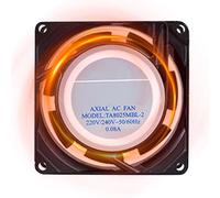 Ventola di calore per stufa a legna con inserto per, silenziosa e resistente al calore a risparmio energetico Ventilatore assiale del riscaldatore per inserto a cassetta per caminetto