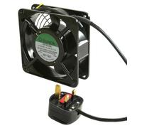 Ventola Di Estrazione Per Armadio Dati Con Filtro E Cavo Interruttore, 2m - KD48