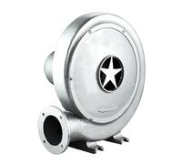 Ventola di estrazione, soffiante in alluminio pressofuso, ventilatore elettrico centrifugo a media pressione con motore in rame pieno per una circolazione dell'aria efficiente.