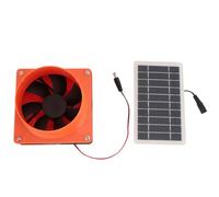 Ventola di estrazione solare, ventilatore a energia solare, ventilatore da serra, silenzioso ventilatore da 50 W, ventilatore a energia solare, per WC, caminetti