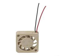 Ventola di raffreddamento 1703 5V 3 3V, 17 x 17 x 3 mm per UAV, design a basso rumore, plastica e metallo di lunga durata per un raffreddamento efficiente