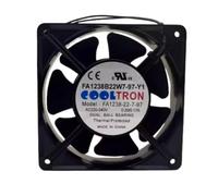 Ventola di raffreddamento a 2 fili FA1238B22W7-97-Y1, 12 cm, per 220/240 V, 0,20/0,17 A, 12038, 120 x 120 x 38 mm, FA1238-22-7-97