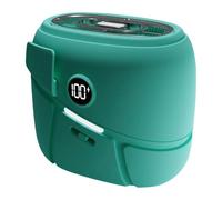 Ventola di raffreddamento a clip ricaricabile a 100 velocità per ufficio, casa, viaggi, design ABS, per escursioni e giardinaggio