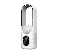 Ventola di raffreddamento ad aria portatile 3 velocità nebbia silenziosa con timer 6H LED USB di raffreddamento per camera da letto ufficio scrivania esterna USB alimentato torre evaporativa