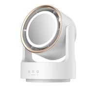Ventola di raffreddamento ad aria Ventilatore da viaggio Piccola scrivania USB Portatile Viaggio Silenzioso 5 Velocità Regolabile ABS Texture Raffreddamento Esterno
