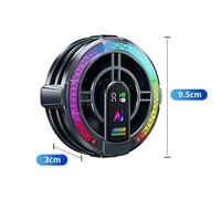 Ventola di Raffreddamento AI per Tablet con Display Potenza e Temperatura in Tem