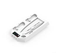 Ventola di raffreddamento attiva progettata per PS5 con doppio controller di ricarica e 3 hub USB per la piena compatibilità (nero)