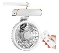 Ventola di raffreddamento con funzione di ricircolo Funzione di parete a 5 piani | Ventilatore di revoca Leisen con telecomando, illuminazione a 2 fasi, ventilatore da tavolo compatto per la casa