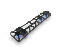 Ventola di raffreddamento console per PS5 Pro, ventola esterna Cooler silenzioso per PS5 Pro Disc & Digital Edition (Nero)