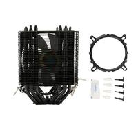 Ventola di raffreddamento CPU con 6 di calore 3 pin 12VDC 2000 giri/min Cuscinetto idraulico 90 mm CPU Air Cooler per LGA 775 1150 1151 1155 1156 1200 1700 e AM3 AM4 Socket