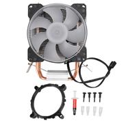 Ventola di raffreddamento CPU - Eccezionale equilibrio tra silenzio e raffreddamento, doppi tubi in rame, design silenzioso, effetto di illuminazione