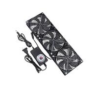 Ventola di Raffreddamento da 120 mm 3000 Giri/Min con Controller 12 cm 12 V 220 V Btc Machine Chassis Workstation Cabinet Radiatore Ventola Spina UE