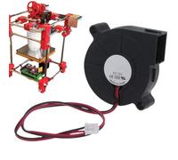 Ventola di raffreddamento DC senza pennello, ventola per stampante, ventola elettronica a turbina 5 V/12 V/24 V con cuscinetto a doppia palla, accessori per stampante 3D, connessione a 2