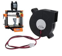 Ventola di raffreddamento DC senza spazzole, ventola di raffreddamento per stampante - 5 V/12 V/24 V - Ventola elettrica a doppia DC - per stampanti, connettore a 2 poli, ventola di