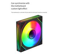 Ventola di raffreddamento del case per computer desktop, ventola di raffreddamento per computer desktop, illuminazione di raffreddamento per computer