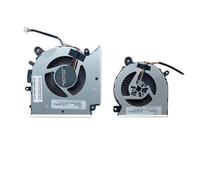 Ventola Di Raffreddamento Del Computer, Compatibile for MSI, GL66 GF76 GL76 GF66 MS-1583 MS-1581 N477 N459 N460 Ventola Di Raffreddamento for CPU Gpu(OEM A Pair)