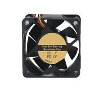 Ventola di raffreddamento del radiatore DC24V 60x60x25mm(24V 2PIN,Sleeve Bearing)
