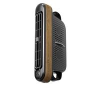 Ventola di raffreddamento del sedile posteriore, ventilatore silenzioso multifunzionale, 3 velocità del vento regolabili, adatto per i sedili posteriori dell'auto. (venatura del legno)