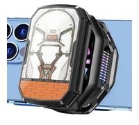 Ventola di raffreddamento del telefono cellulare - radiatore magnetico, refrigeratore cellulare ricaricabile, per giochi viaggi comodino posto di lavoro accanto al riproduzione video