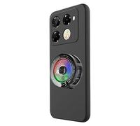 Ventola Di Raffreddamento Del Telefono-Clip Magnetico Per Display Digitale Integrato A Basso Rumore | 3 Livelli Controllo Della Temperatura Coolier Del Telefono Wireless Con Schermata | Relier Di Clip