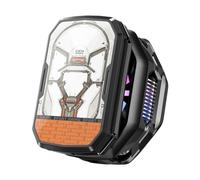 Ventola Di Raffreddamento Del Telefono - Dispositivo Di Raffreddamento Per Cellulare 7x5,8x2,5 Cm, Dispositivo Raffreddamentto Per Cellulare, Radiatore Mobile Magnetico Portatile Con Clip Posteriore