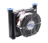 Ventola di raffreddamento dell'aria del radiatore idraulico 1/2 3/8 AJ0510T Radiatore di raffreddamento dell'olio Scambiatore di calore Assorbimento degli urti(PT3/8,24)