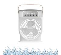 Ventola di Raffreddamento dell'Aria Portatile, Ventola di Raffreddamento dell'Aria del Ghiaccio, Ventola di congelamento con Sistema di Raffreddamento del Ghiaccio Ventola di Esplosione, Mini Ventilat