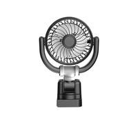 Ventola di Raffreddamento Elettrica per Cruscotto Auto, Basso Livello di Rumore, Camion, SUV, Vento Forte, Girevole A 360 per Veicolo Auto