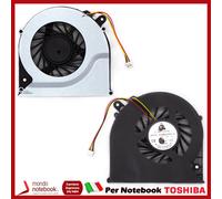 Ventola di Raffreddamento Fan Cooler CPU TOSHIBA Satellite C850D Versione 3 PIN