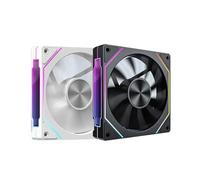 Ventola di raffreddamento for case computer ad alto volume d'aria ARGB da 12 cm con doppia modalità di selezione(1 PCS,WT REGULAR)