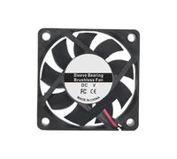 Ventola di raffreddamento for case del computer, radiatore DC12V 60x60x15mm, 2 pin(5V 2000RPM)