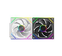 Ventola di raffreddamento for chassis con giunzione a filo libero da 120 mm, sincronizzazione della luce della scheda madre, 4 PIN A-RGB(BK Regular version)