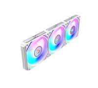 Ventola di raffreddamento for computer da 120 mm con ventola PWM ARGB WF-120 da 3 pezzi(REGULAR White)