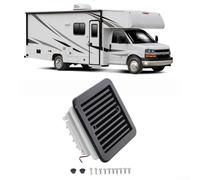 Ventola di raffreddamento laterale da 12 V con persiane per camper e ventilazione commerciale, forte ventola di scarico del vento progettata per un efficiente movimento dell'aria