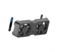 Ventola di raffreddamento magnetica per Steam Deck: dispositivo di raffreddamento esterno portatile con rapida dissipazione del calore per Legion Go e per rog X - Ventola posteriore USB silenziosa a